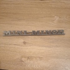 Morris Mini Minor Boot Badge