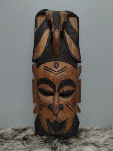 Wood trible mask hand carved - trible,