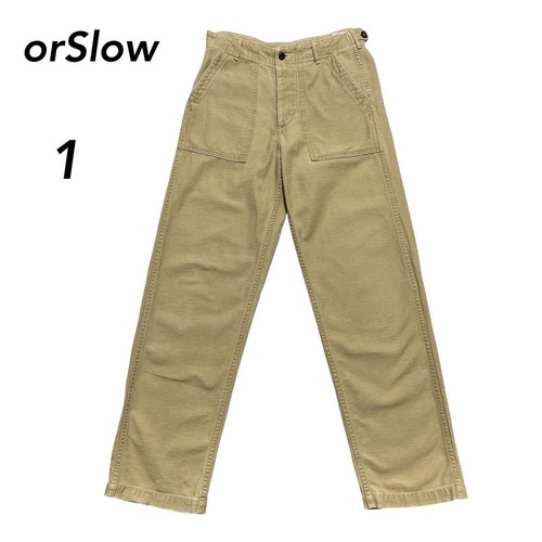 Orslow fatigue pants baker - orslow,