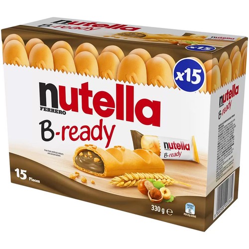 Nutella ferrero ready crispy - nutella,