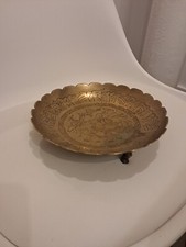 9" Vintage Chinese Brass Bowl