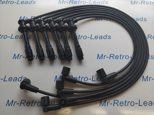 Black 8mm performance leads - 8mm,
