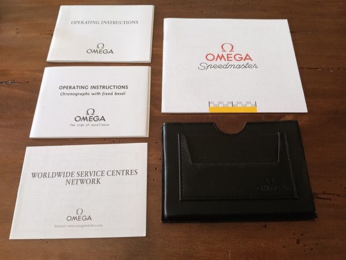 Omega booklets speedmaster - omega,