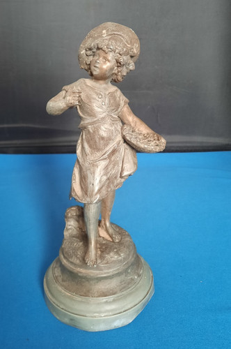 Antique moreau s spelter - antique, moreau's