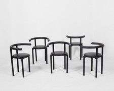 Rare Set Of 5 Chairs 4855