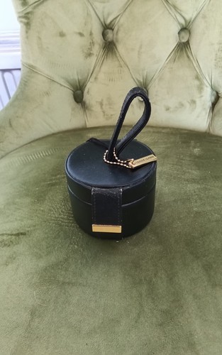 Black genuine leather small - genuine,