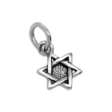 Tiny Sterling Silver Star of