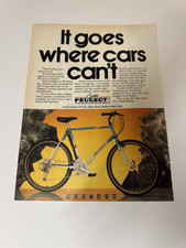 Original 1988 Vintage Peugeot Montana Road Bike Magazine Advert Man Cave Retro