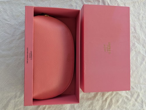 Light pink osprey - pink, leather