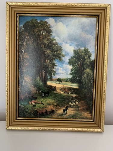 Vintage print the cornfield - print, of