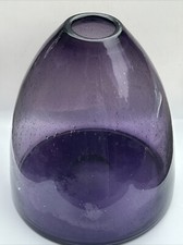 Vintage Purple Art Glass Large