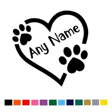 Cute Personalised Pet Paw