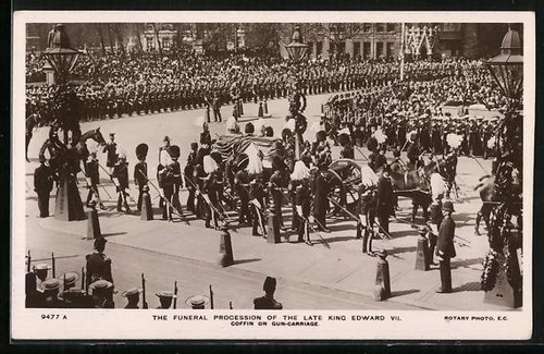 The funeral procession - the, of