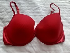 Senza wired padded red - la,