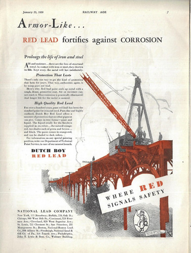 Dutch boy red lead paint - dutch,