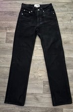 ZARA Ladies Black Wax Coated