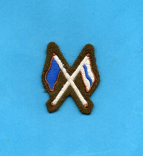 BRITISH ARMY SKILLS/TRADE/RANK BADGE - SIGNALER