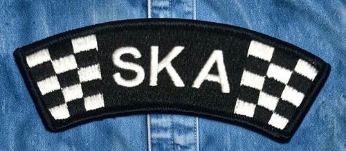 Ska reggae skinhead patch - reggae,