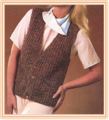 Knitting pattern ladies rib - pattern,