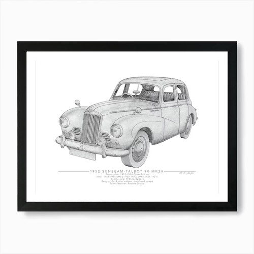 Sunbeam talbot mk2a - sunbeam,