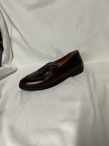 Top man red leather - man, loafer