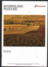 KVERNELAND Tractor Ploughs Brochure Leaflet