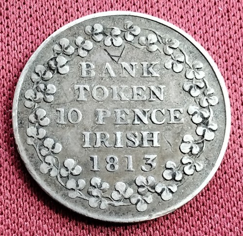 1813 ireland bank token - 1813,