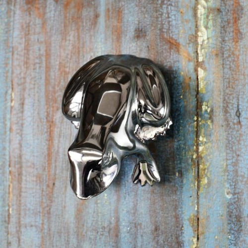 Bright chrome frog door - chrome,