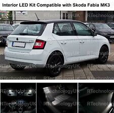 PREMIUM LED INTERIOR UPGRADE LIGHT KIT WHITE COMPATIBLE WITH SKODA FABIA MK3