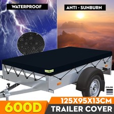 4 ft x 3 ft Black Strong Fully