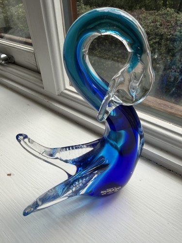 Studio art glass duck swan - studio, duck/swan