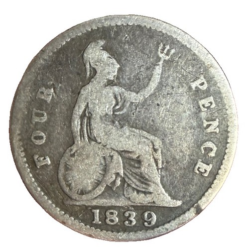 1839 victoria four pence - victoria,