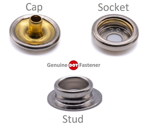 Durable dot snap fastener - dot,