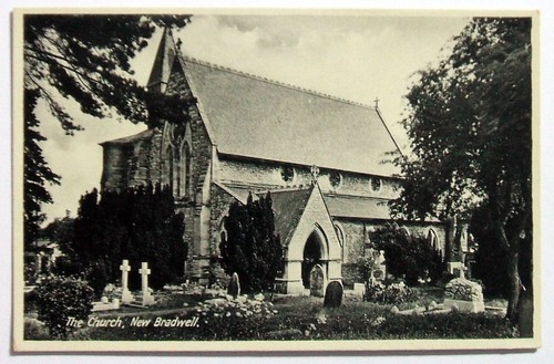 Postcard the church new - postcard,