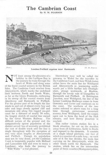 The cambrian coast line - the,
