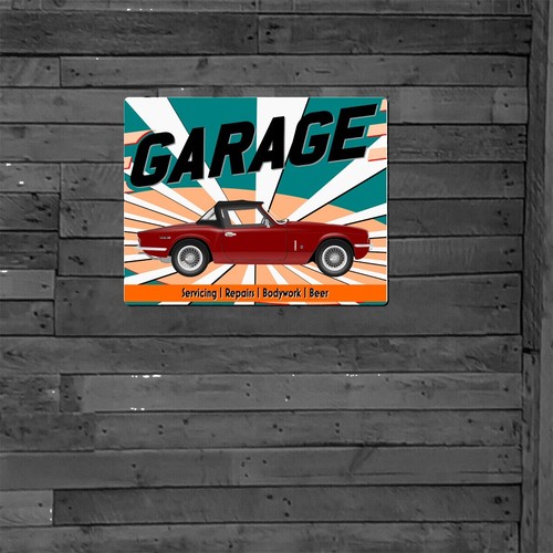 Personalised man cave metal - personalised,