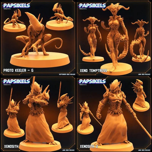 Alien sentinel miniature - sentinel,