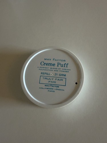 Vintage max factor creme puff - vintage,