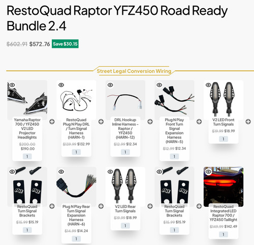 Restoquad road ready bundle - ready,