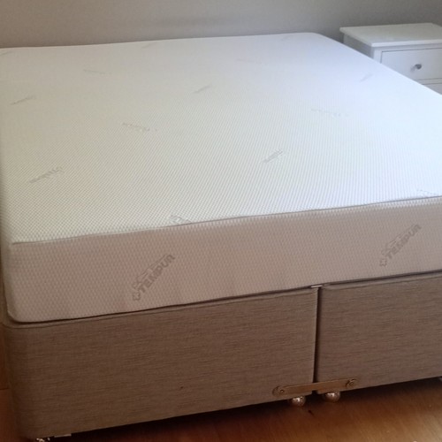 Tempur double storage divan - tempur,