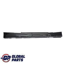 Side Skirt BMW E81 M Sport Sill Strip Right O/S E82 E88 Black Sapphire - 475