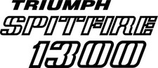 Triumph spitfire 1300 sticker decal