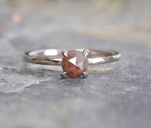65ct brown diamond - diamond, ring