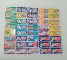 40 x Used National Lottery  Scratchcards
