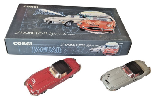 Corgi jaguar racing type - corgi,