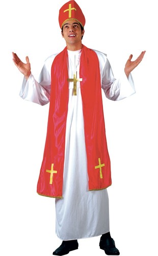 Adult holy cardinal costume - holy,