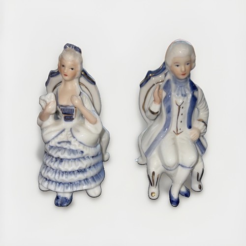 Vintage blue and white - blue,