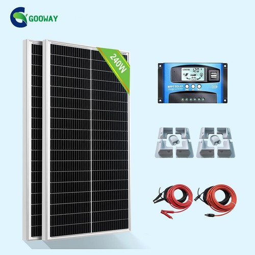 Gooway 12v 240w solar - 240w, (120w*2)