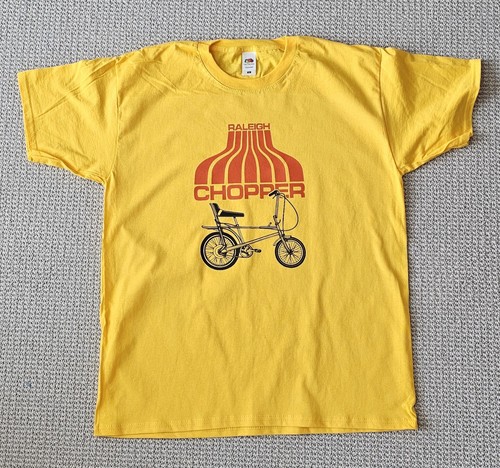 Retro chopper tshirt size - tshirt,
