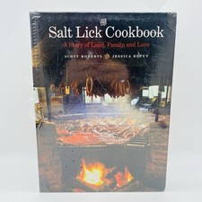 The Salt Lick Cookbook • A Story of Land, Family, and Love • Hardback Book